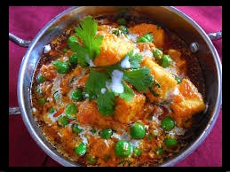 Matar Paneer recepie Matar Paneer recepie